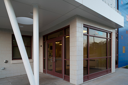 Kawneer commercial storefront replacement windows at Talbott Glass in Elkins, WV