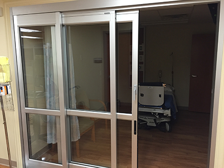 Commercial doors by YKK and Kawneer at Talbott Glass in Elkins, WV